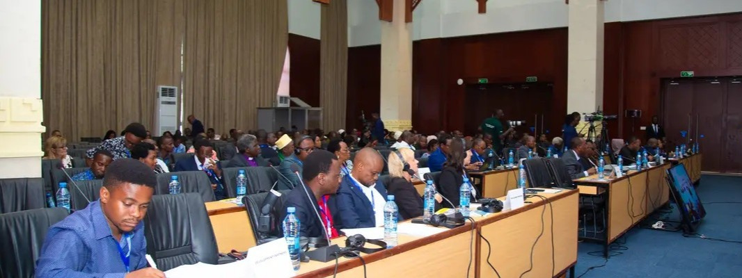 Some of the conference participants during the National Conference on Lifelong Learning, held on the 1st March, 2024.