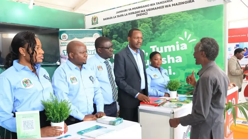 NEMC YAJIPAMBANUA ELIMU YA MAZINGIRA NANENANE DODOMA