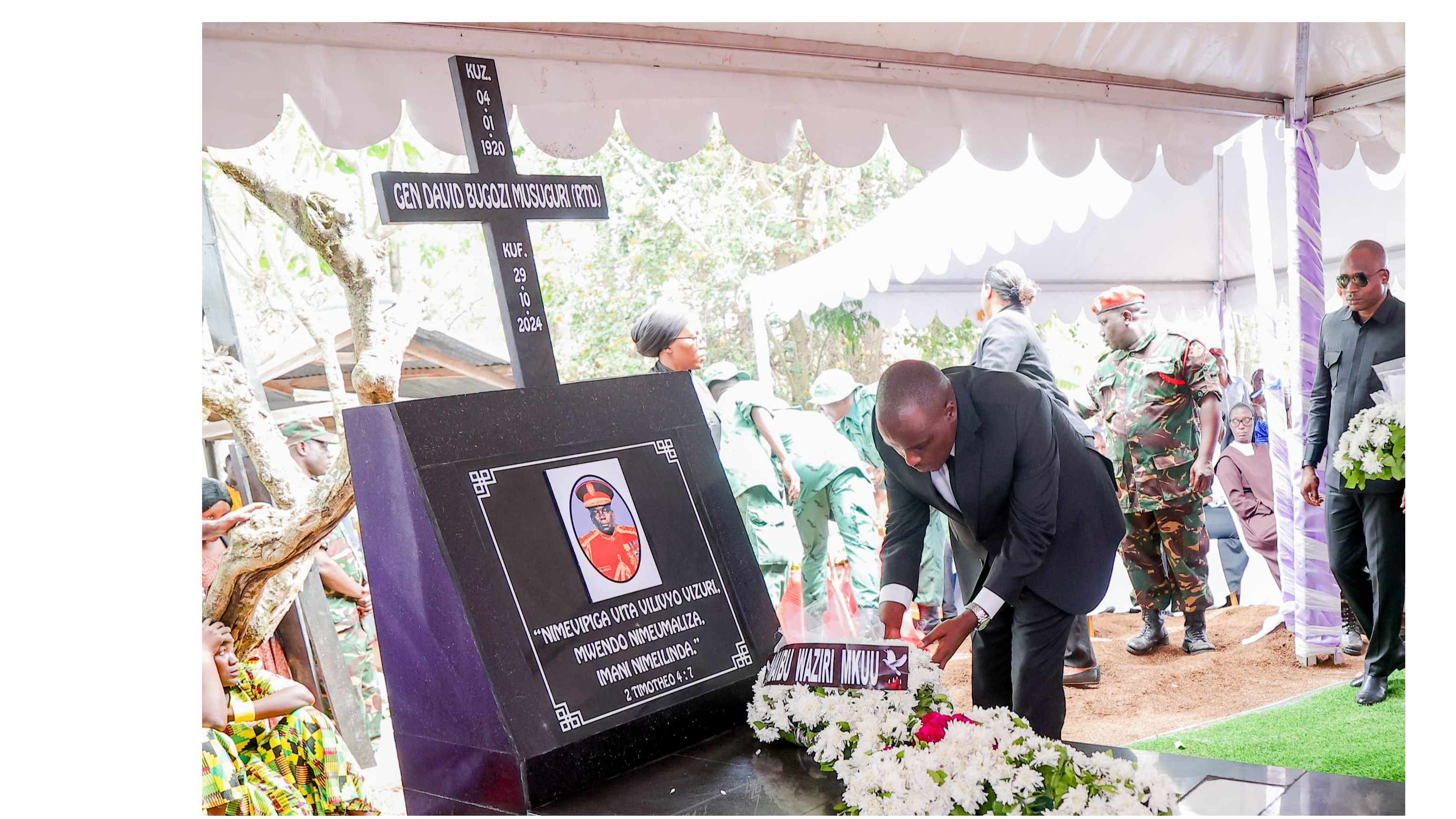 JENERALI MUSUGURI AMEACHA ALAMA YA UZALE...