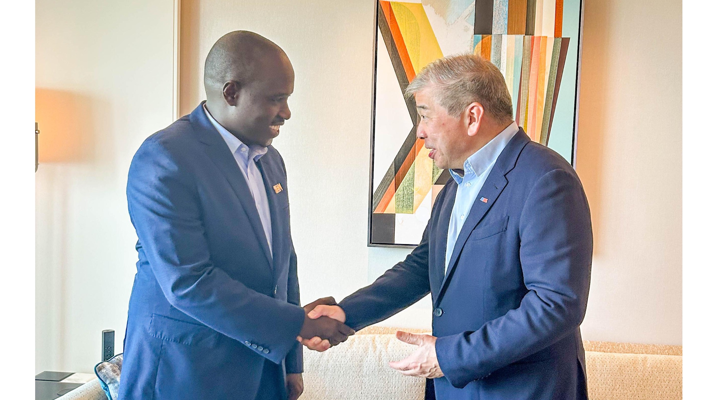 Dkt. Biteko afanya mazungumzo na Mwakili...