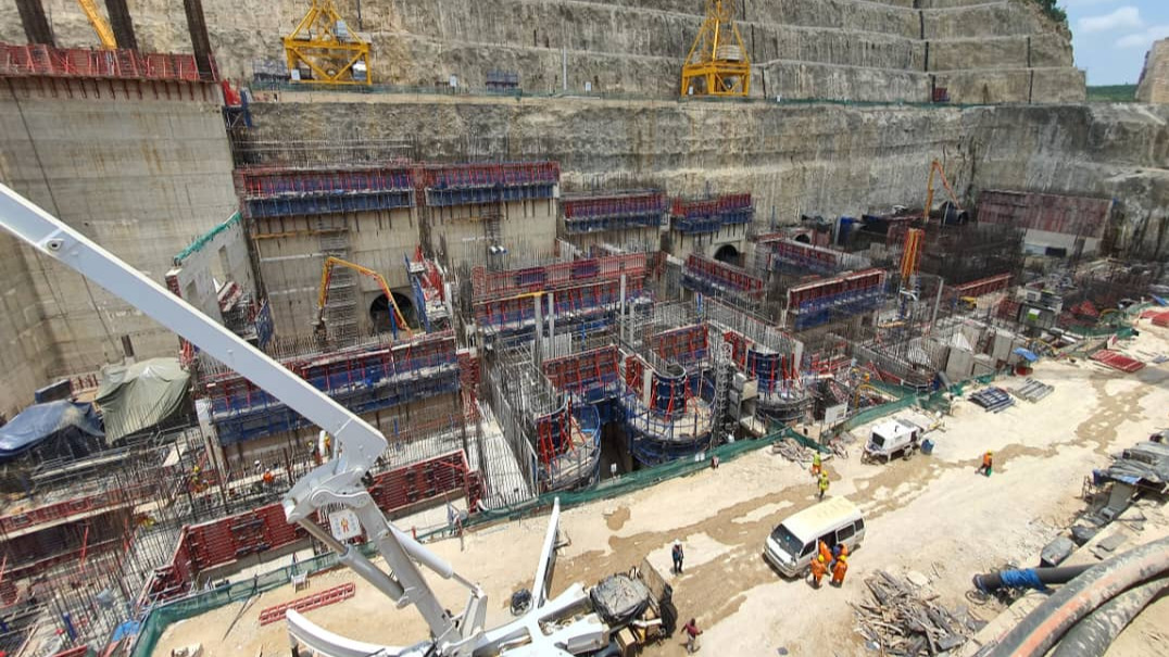 Mradi wa JNHPP wafikia asilimia 56