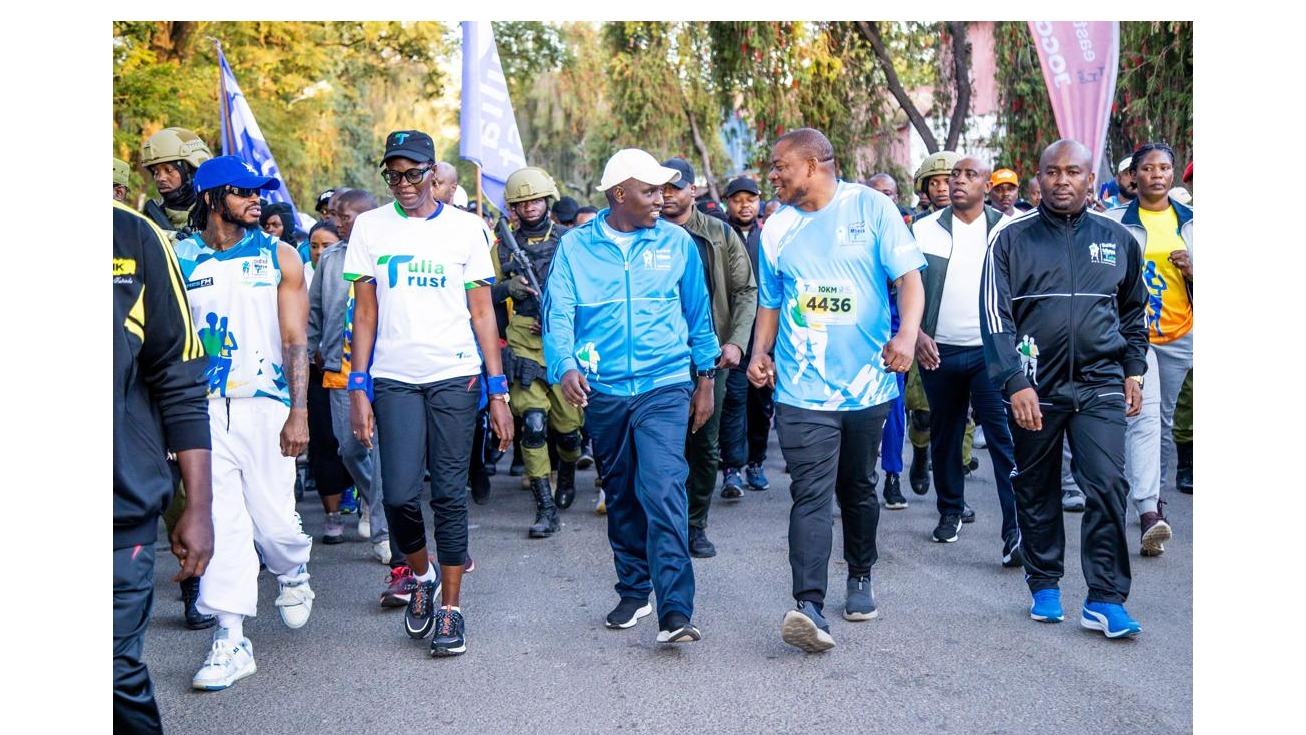 DKT. BITEKO ASHIRIKI TULIA MARATHON MBEY...