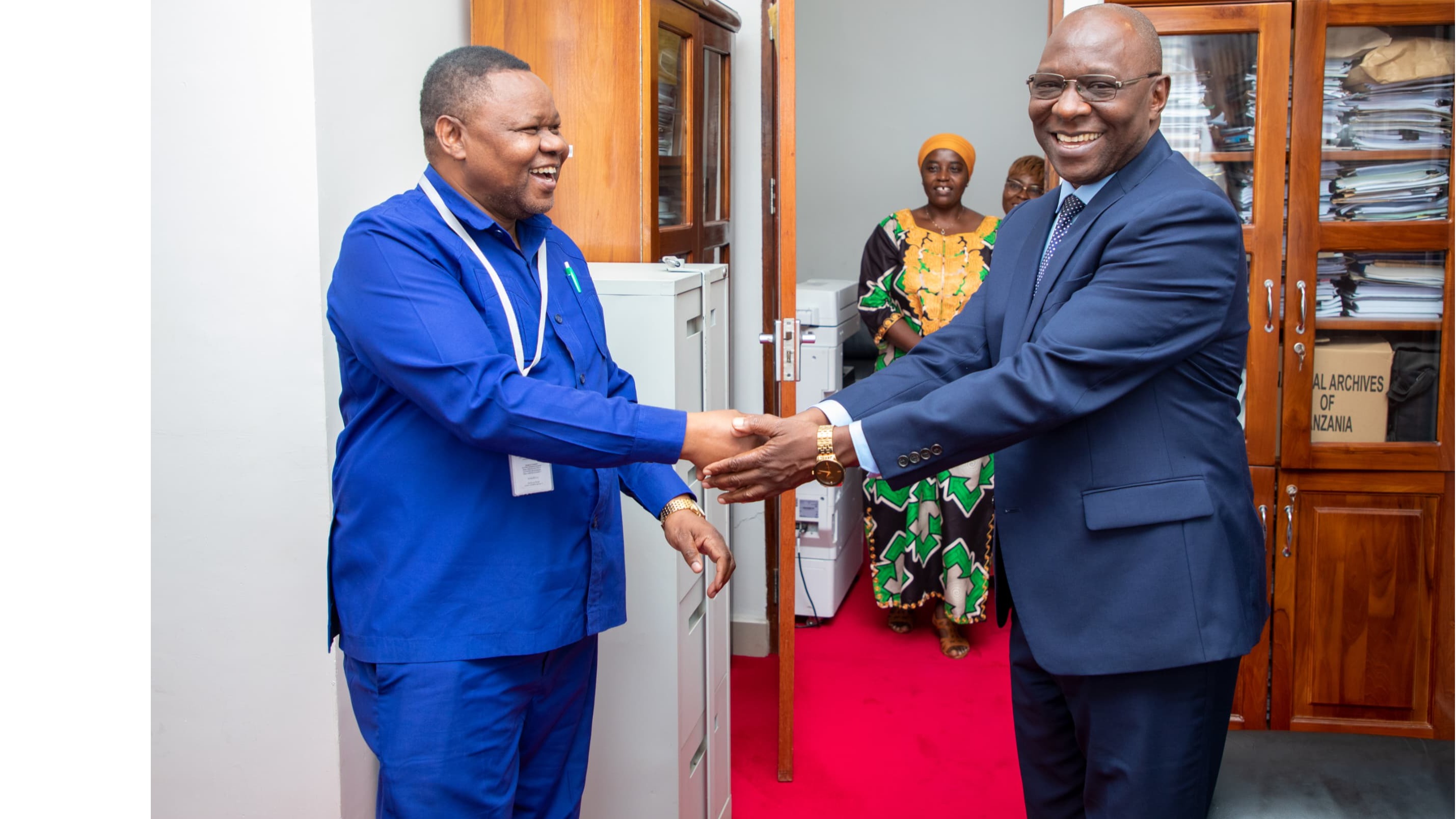 NAIBU KATIBU MKUU NISHATI AWASILI RASMI...